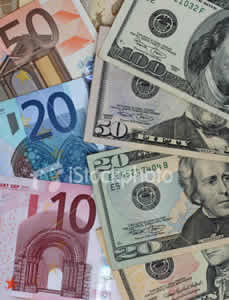 Câmbio USD Euro
